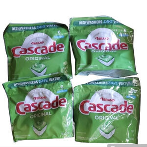 Cascade Action Pacs Dishwasher Detergent 4 Pks x 6 - 24 Pacs